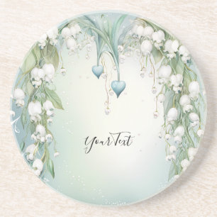 Dessous De Verre En Grès Aquarelle Lily du Dessous de verre de grès de la v