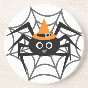 Dessous De Verre En Grès Araignée d'Halloween en maillots et cadeaux Web