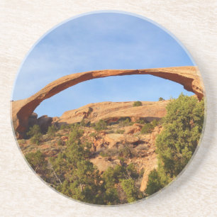Dessous De Verre En Grès Arc de paysage dans le parc national des Arches