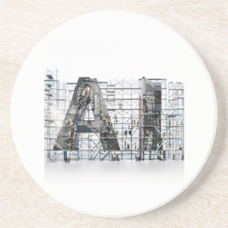 Dessous De Verre En Grès Architecture de caractères industriels Art