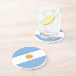 Dessous De Verre En Grès Argentina flag