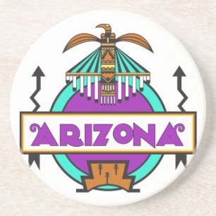 Dessous De Verre En Grès Arizona Thunderbird