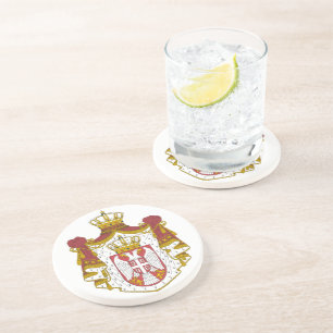 Dessous De Verre En Grès Armoiries serbes