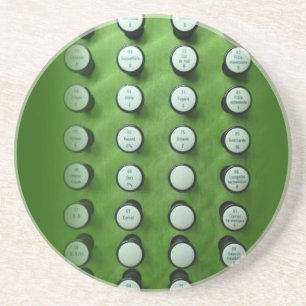 Dessous De Verre En Grès Arrêt de l'organe