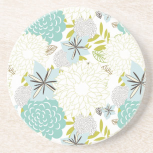 Dessous De Verre En Grès arrière - plan floral