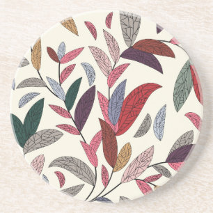 Dessous De Verre En Grès Arrière - plan floral
