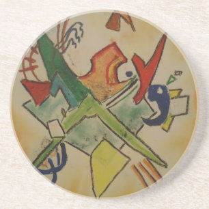Dessous De Verre En Grès Art abstrait de Kandinsky