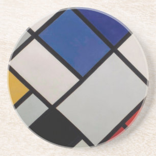 Dessous De Verre En Grès Art moderne de Piet Mondrian
