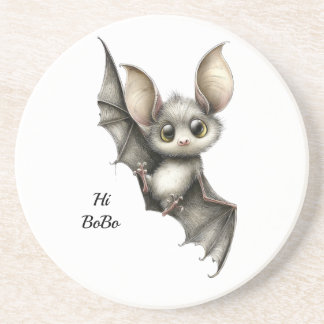 Dessous De Verre En Grès Assiette Bébé Chauve-Souris Mignonne – Dîner Anima