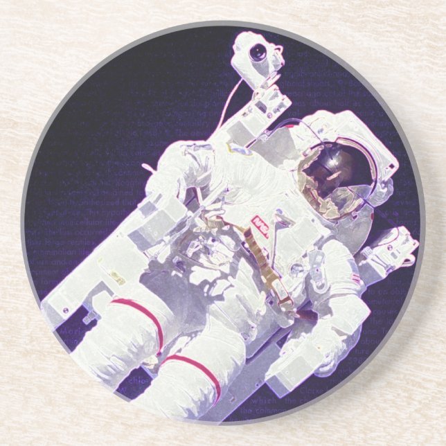Dessous De Verre En Grès Astronaute de la NASA (Devant)