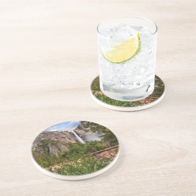 Dessous De Verre En Grès Automnes nuptiales de voile (Côté)