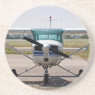 Dessous De Verre En Grès Avion léger Cessna