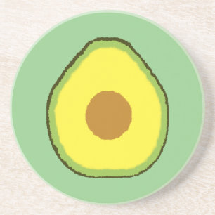 Dessous De Verre En Grès Avocado