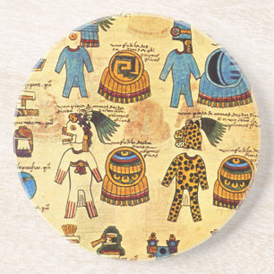 Dessous De Verre En Grès Aztec Cloaks