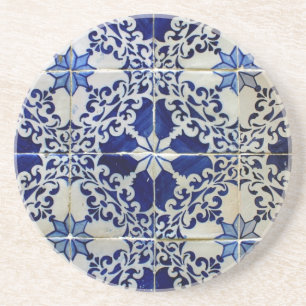 Dessous De Verre En Grès Azulejos, Portuguese Tiles