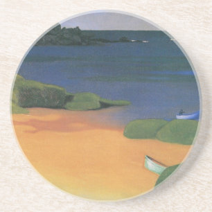 Dessous De Verre En Grès Baie de Tregastel par Felix Vallotton, Art