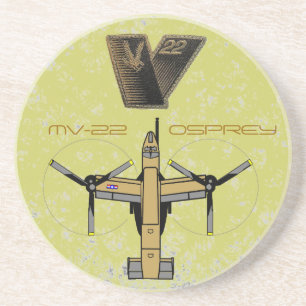 DESSOUS DE VERRE EN GRÈS BALBUZARD VM-22