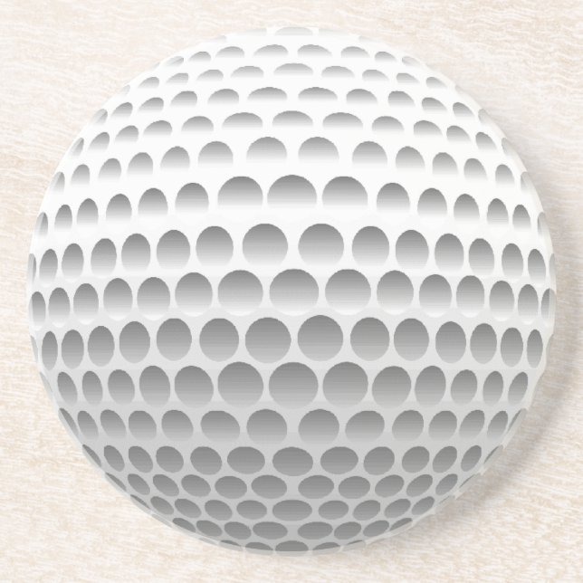 Dessous De Verre En Grès Balle de golf! (Devant)