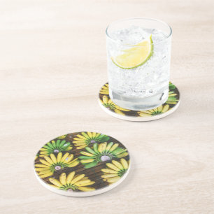 Dessous De Verre En Grès Bananes dame de doigt ~ Banane d'oeuf (ก ล้ ว ย ไ 