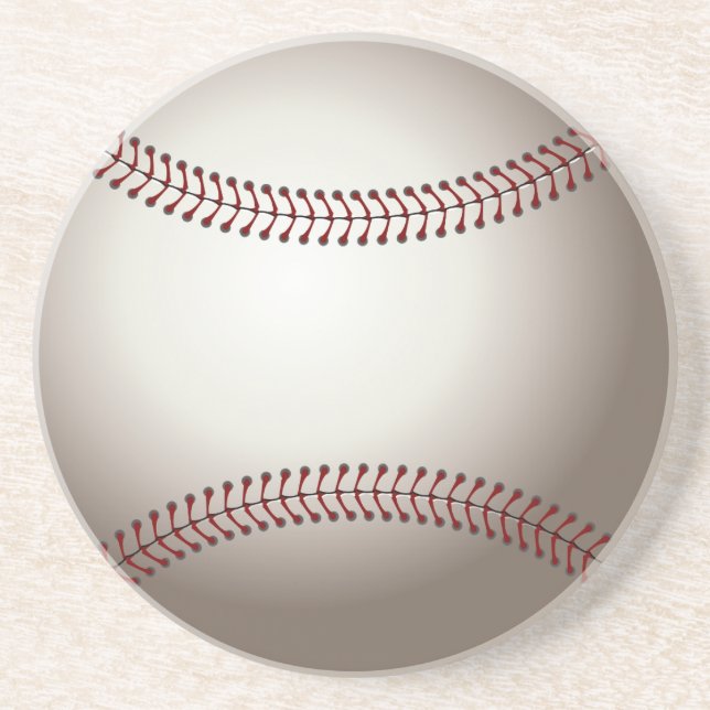 Dessous De Verre En Grès baseball (balle) (Devant)
