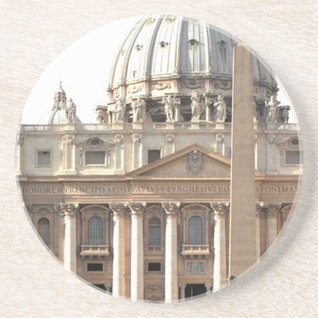 Dessous De Verre En Grès Basilique de San Pietro (Devant)