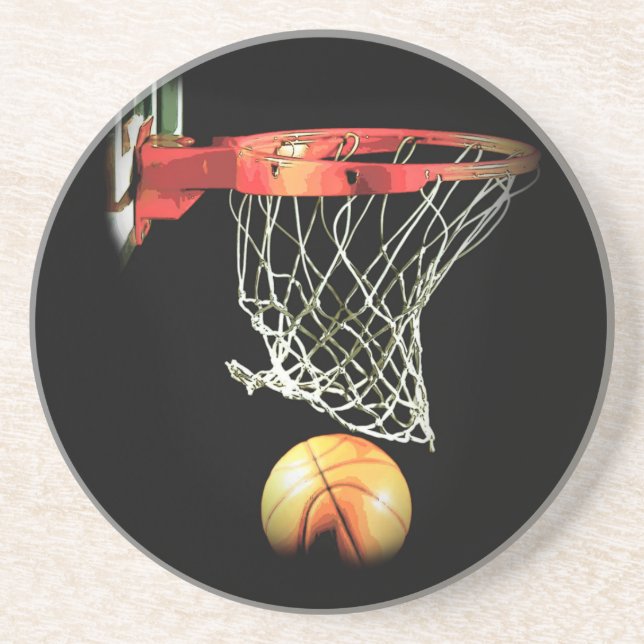 Dessous De Verre En Grès Basket (Devant)