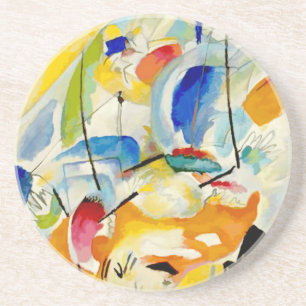 Dessous De Verre En Grès Bataille navale de Kandinsky 1913
