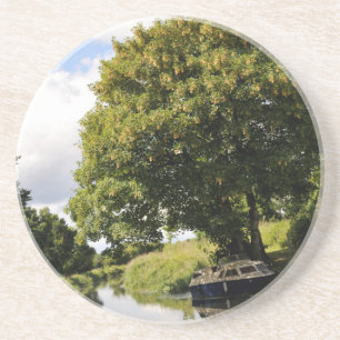 Dessous De Verre En Grès Bateaux à canaux