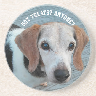 Dessous De Verre En Grès Beagle Love Traitements Drôle Chien Cadeau