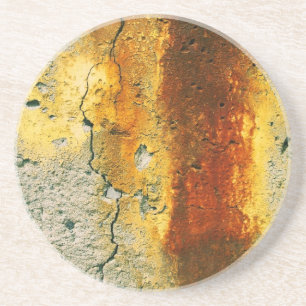 Dessous De Verre En Grès Béton rouillé Grunge Urbain