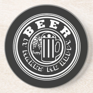 Dessous De Verre En Grès Bière Ça Me Rend Hoppy