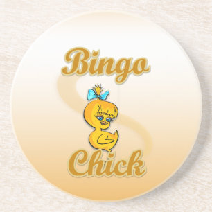 Dessous De Verre En Grès Bingo Chick