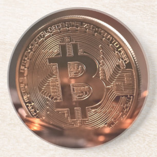 Dessous De Verre En Grès Bitcoin