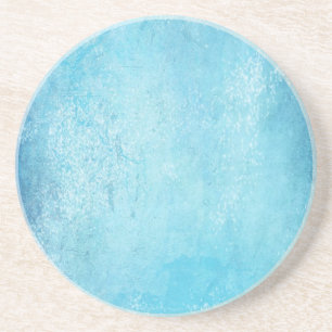 Dessous De Verre En Grès Bleu