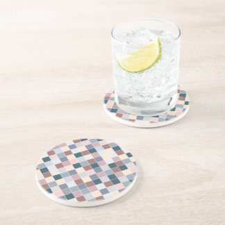 Dessous De Verre En Grès Blocs sympas, couleurs élégantes