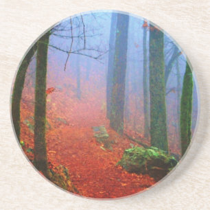 Dessous De Verre En Grès Blue fog