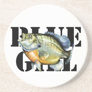 Dessous De Verre En Grès Bluegill