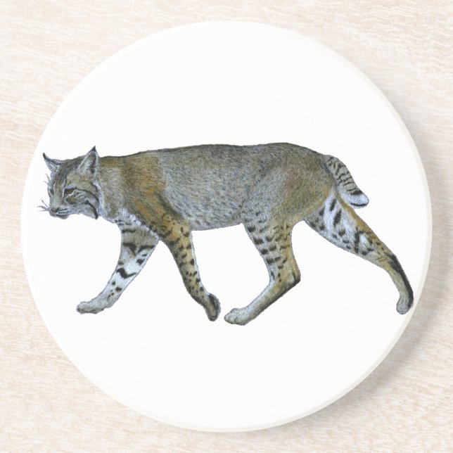 Dessous De Verre En Grès Bobcat (Devant)