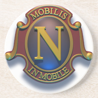 Dessous De Verre En Grès Bouclier du Nautilus N par David McCamant