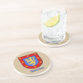 Dessous De Verre En Grès Bouclier héraldique Benitez