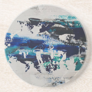 Dessous De Verre En Grès Brise