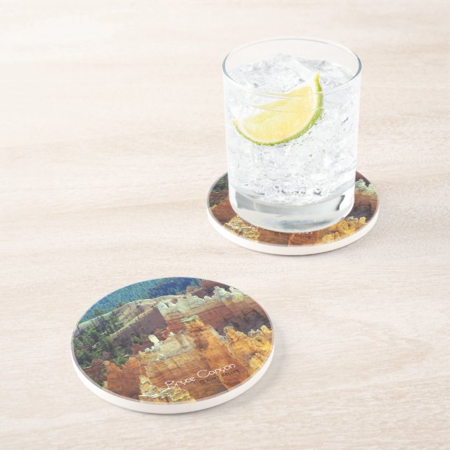 Dessous De Verre En Grès Bryce Canyon (Côté)