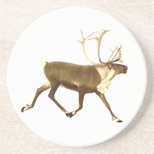 Dessous De Verre En Grès Bull Caribou