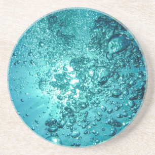 Dessous De Verre En Grès Bulles d'eau