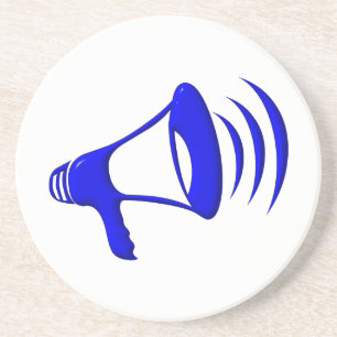 Dessous De Verre En Grès Bullhorn - Ajoutez vos propres mots