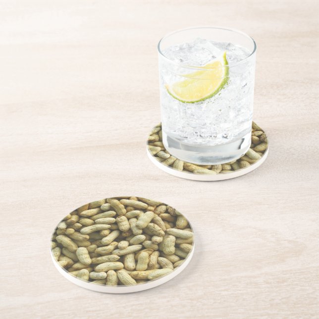 Dessous De Verre En Grès cacahuètes (Côté)