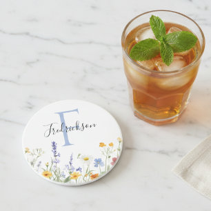 Dessous De Verre En Grès Cadeau de maman Cottagecore botanique de fleurs sa