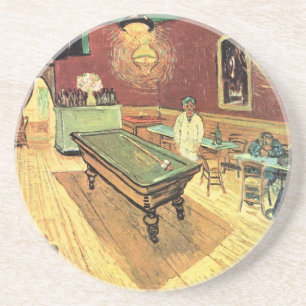 Dessous De Verre En Grès Café de Nuit, Place Lamartine par Vincent van Gogh