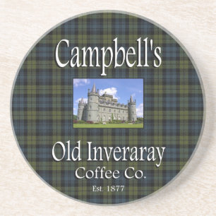 Dessous De Verre En Grès Campbell's Old Inveraray Coffee Co. Dessous de ver