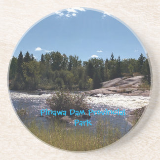 Dessous De Verre En Grès Canal Pinawa